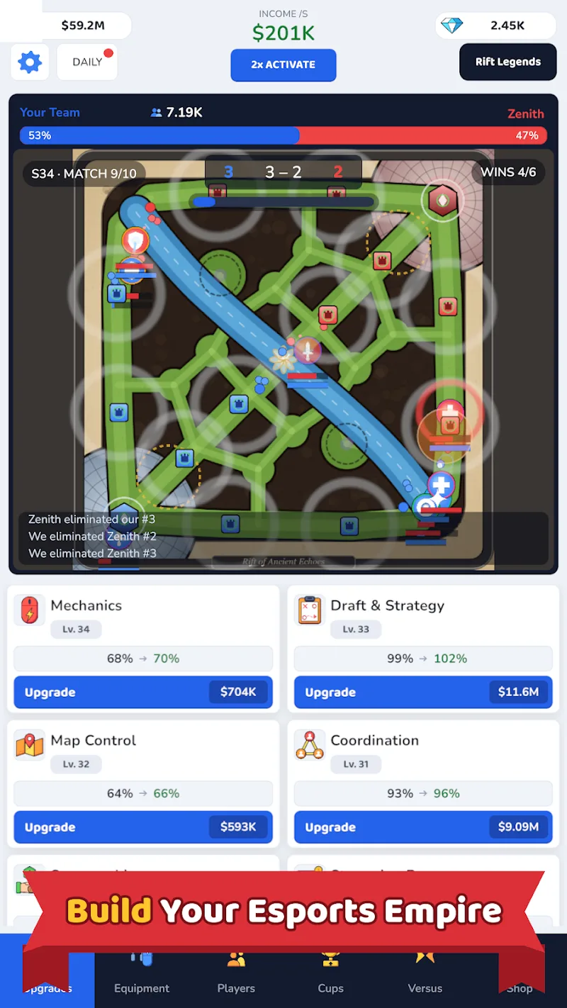 Esports Star: Manager Game Screenshot 3