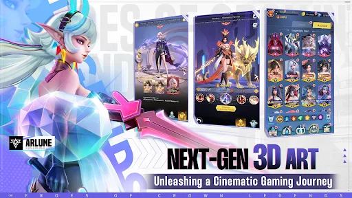 Heroes of Crown: Legends gameplay image 2