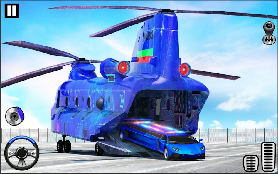 US Police Limo Transporter Truck 2020 game image 1