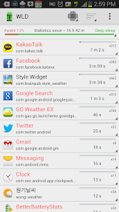 Wakelock Detector screenshot 1
