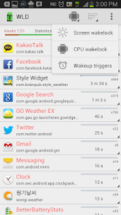 Wakelock Detector screenshot 3