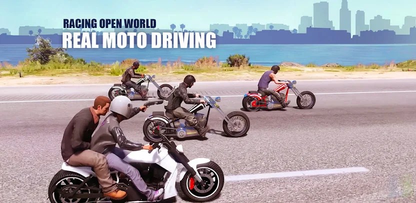 Real Moto Driving Racing World gameplay preview 6