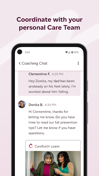 Careforth screenshot 2