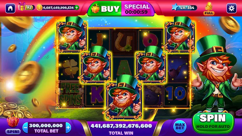 Clover Slots Epic Casino Games screenshot 2
