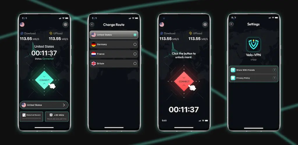 Velo-VPN screenshot 5
