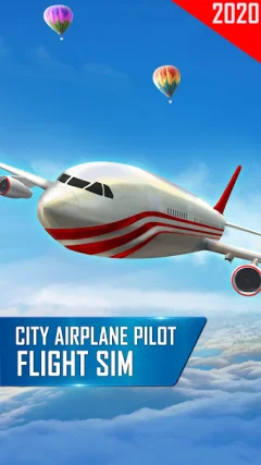City Airplane Pilot Flight Sim screenshot 2