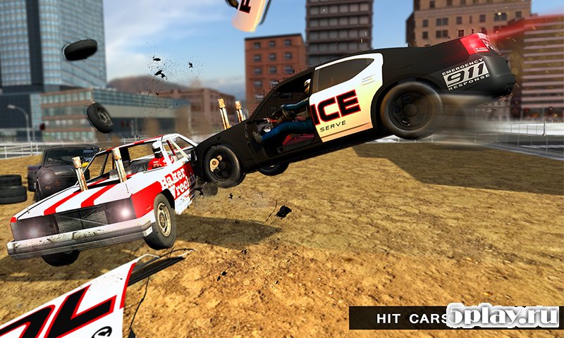 Police Demolition Derby Racing