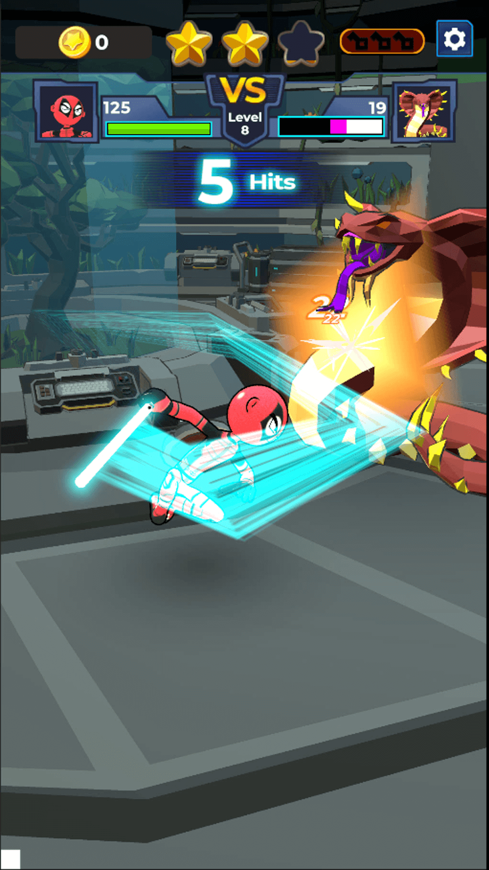 Supreme Saberman screenshot 5