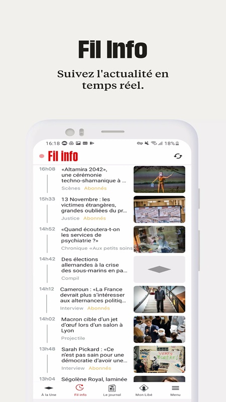 Libération screenshot 4