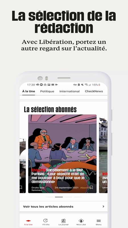 Libération screenshot 5