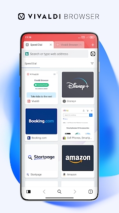 Vivaldi Browser Beta 5.8.2951.4 screenshot 1