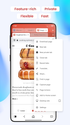 Vivaldi Browser Beta 5.8.2951.4 screenshot 2