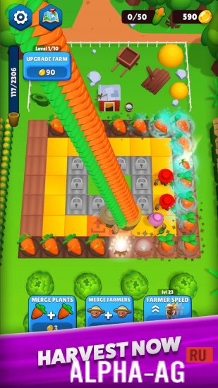 Farmer Rush: Idle Farm Game screenshot 2