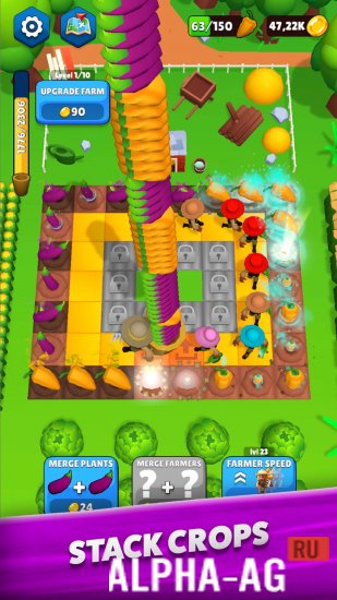 Farmer Rush: Idle Farm Game screenshot 3