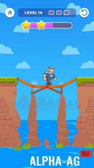 Взломанная Bridge Masters screenshot 2