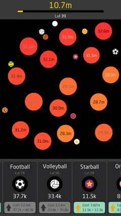 Idle Balls gameplay screenshot 3