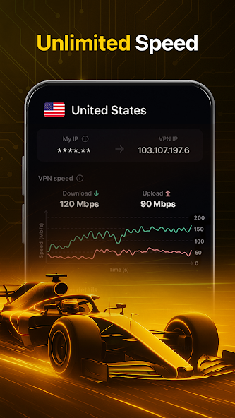 Secure VPN - Fast & Free Proxy screenshot 3