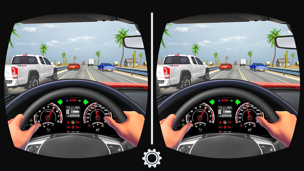 VR Traffic Racing In Car Driving