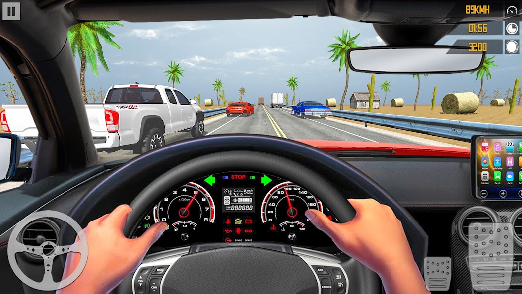 VR Traffic Racing In Car Driving screenshot 2
