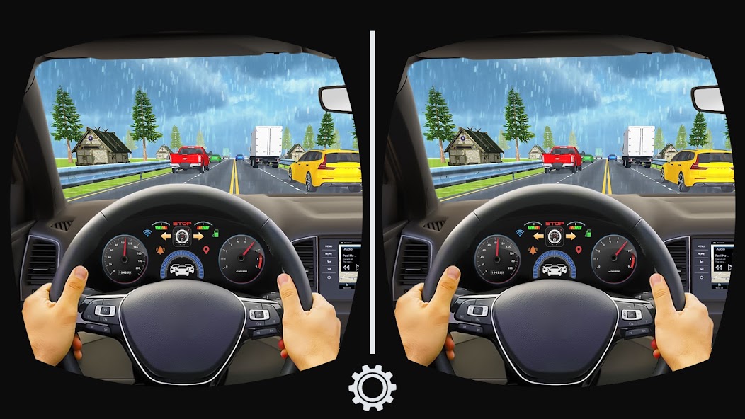 VR Traffic Racing In Car Driving screenshot 3