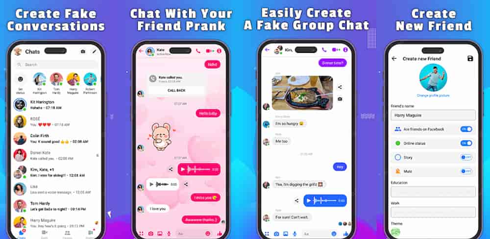 FakeMessy - Message Chat Prank screenshot 6