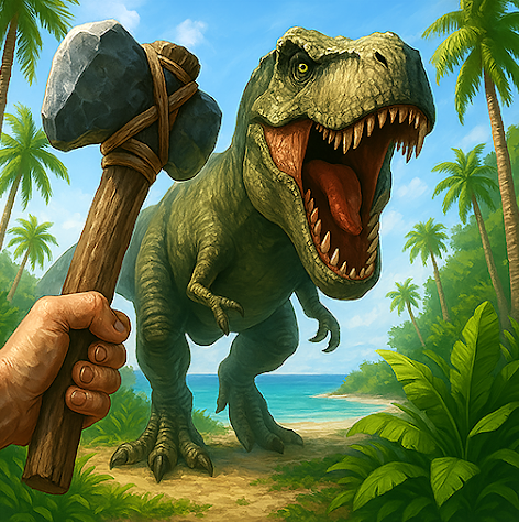 Download Survival: Dinosaur Island