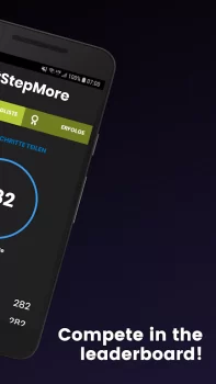 StepMore app on Android screenshot 2