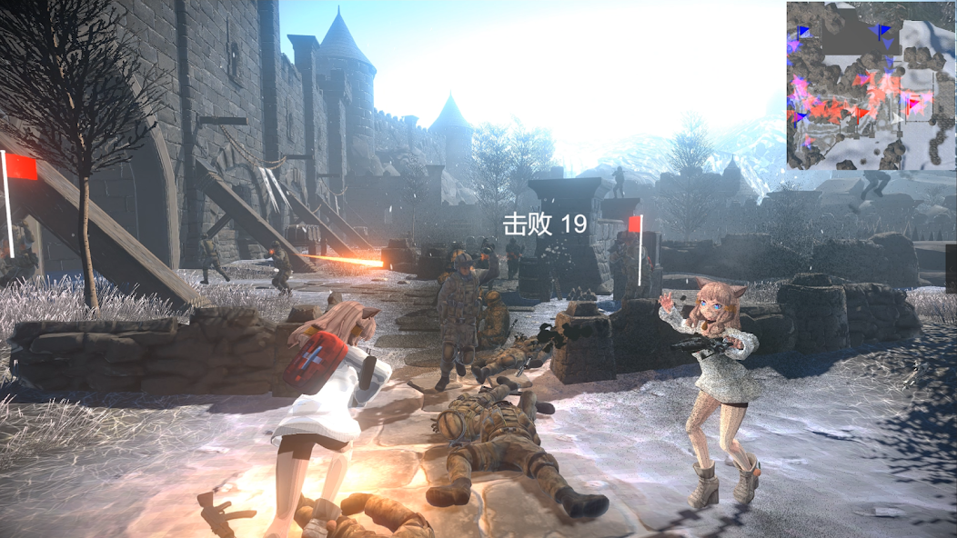 Bishojo Battlefield screenshot 3