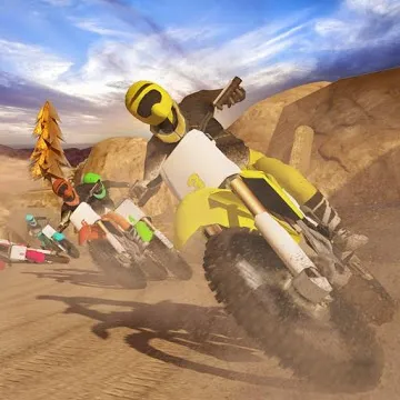 Extreme Bicycle Mud Racing Games 2018 Race screenshot 1