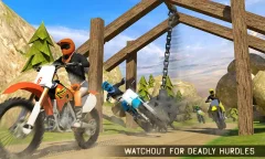 Extreme Bicycle Mud Racing Games 2018 Race screenshot 2