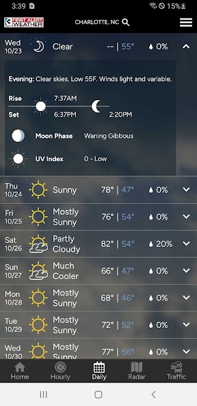 WBTV Weather screenshot 3