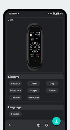 Mi Band 5 Watch Faces screenshot 1