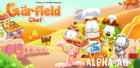 Garfield Chef: Match 3 Puzzle