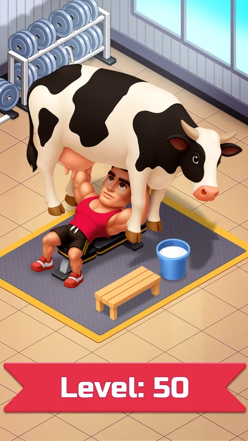 Happy Fitness: Gym Game screenshot 2