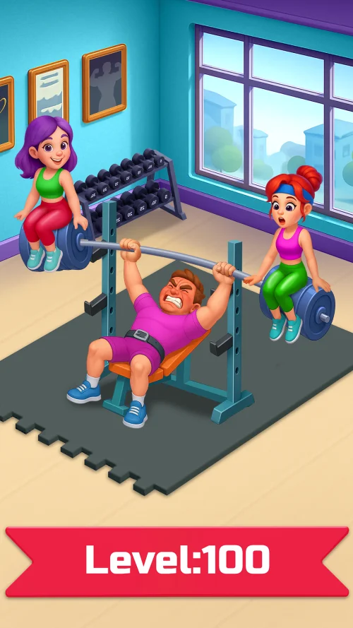 Happy Fitness: Gym Game screenshot 3