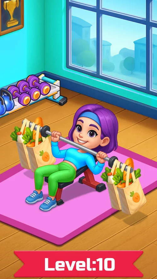 Happy Fitness: Gym Game screenshot 4