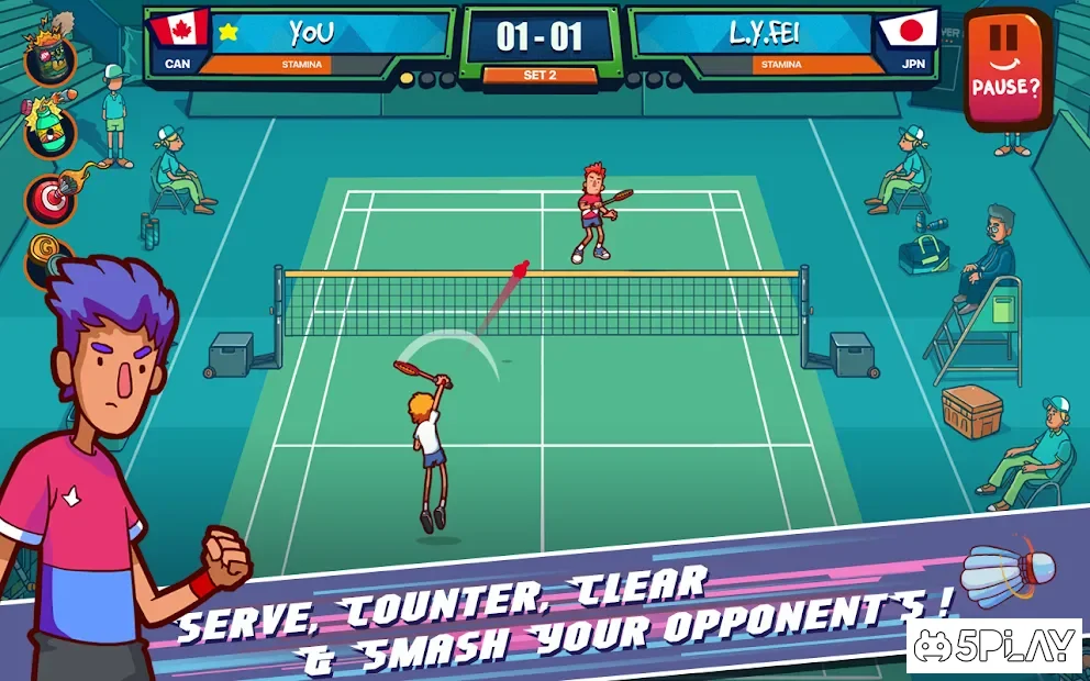 Super Stick Badminton