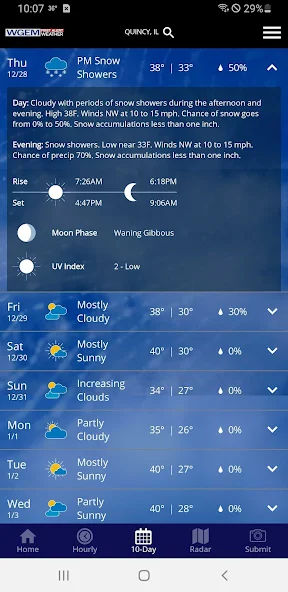 WGEM Weather screenshot 3
