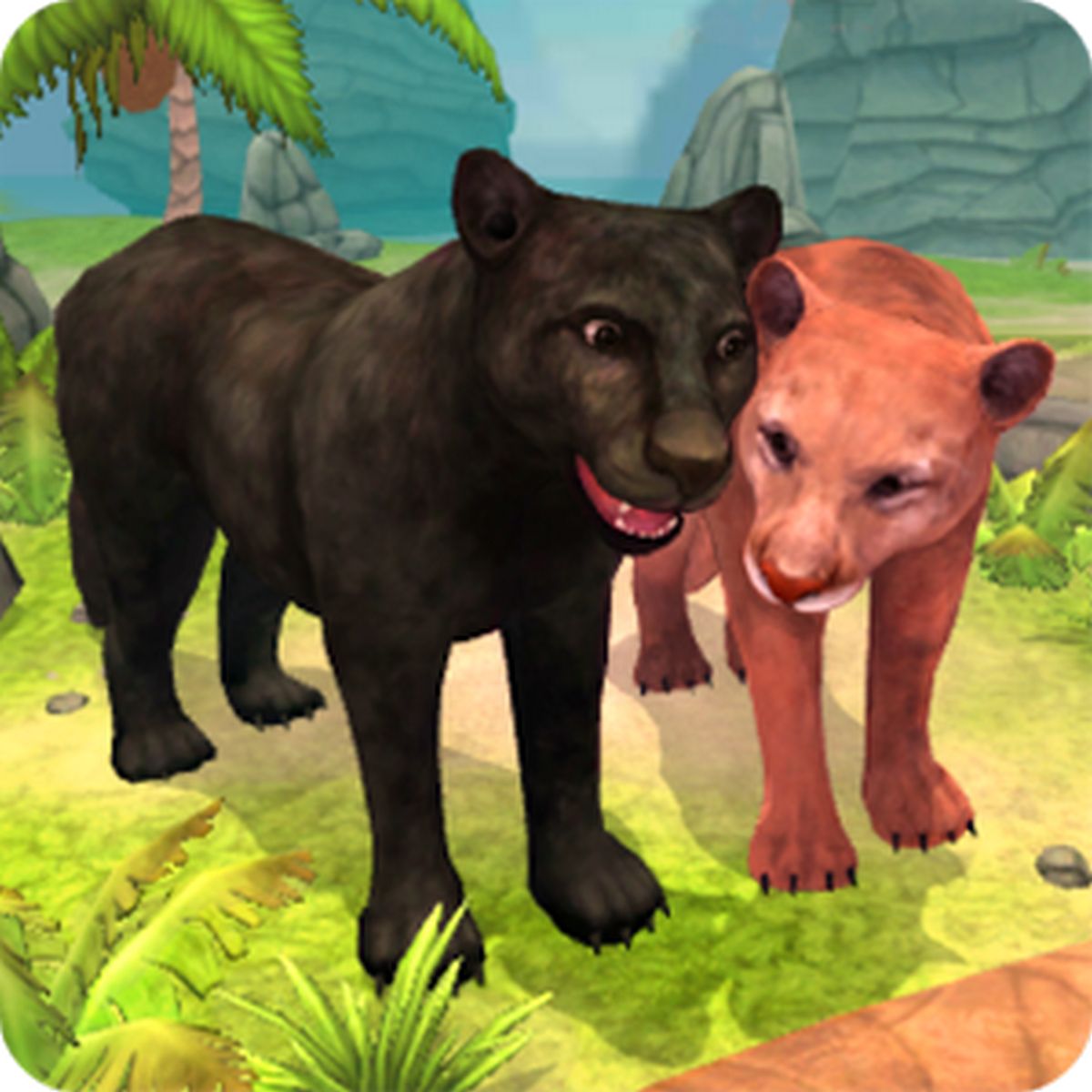Panther Family Sim screenshot 2