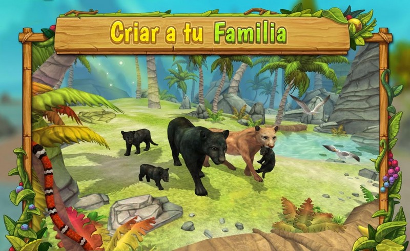 Panther Family Sim screenshot 3