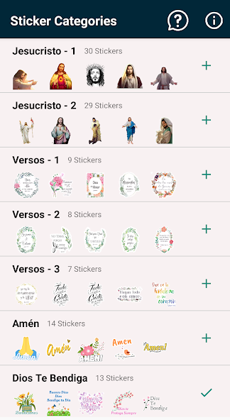 Stickers Cristianos screenshot 1