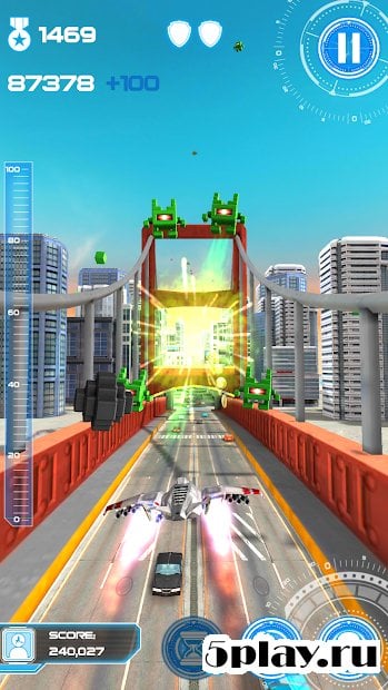 Jet Run: City Defender