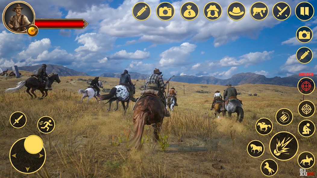 Wild West Cowboy Game Survival screenshot 4
