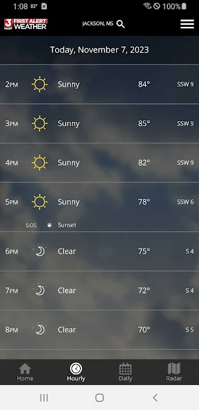 WLBT Weather screenshot 2