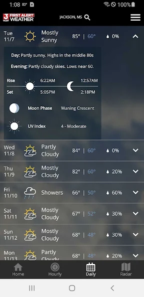 WLBT Weather screenshot 3