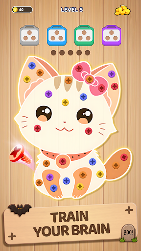 Woodle Screw Jam: Nuts & Bolts screenshot 4