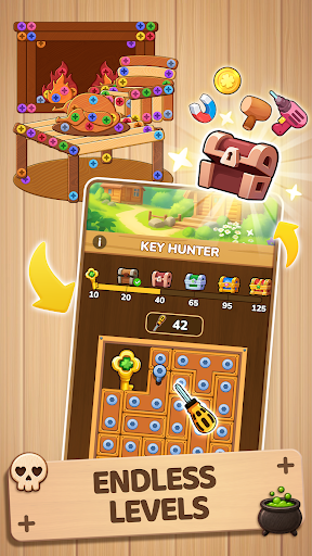 Woodle Screw Jam: Nuts & Bolts screenshot 6