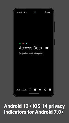 Access Dots – iOS 14 camera/mic access indicators! 3.3 screenshot 1