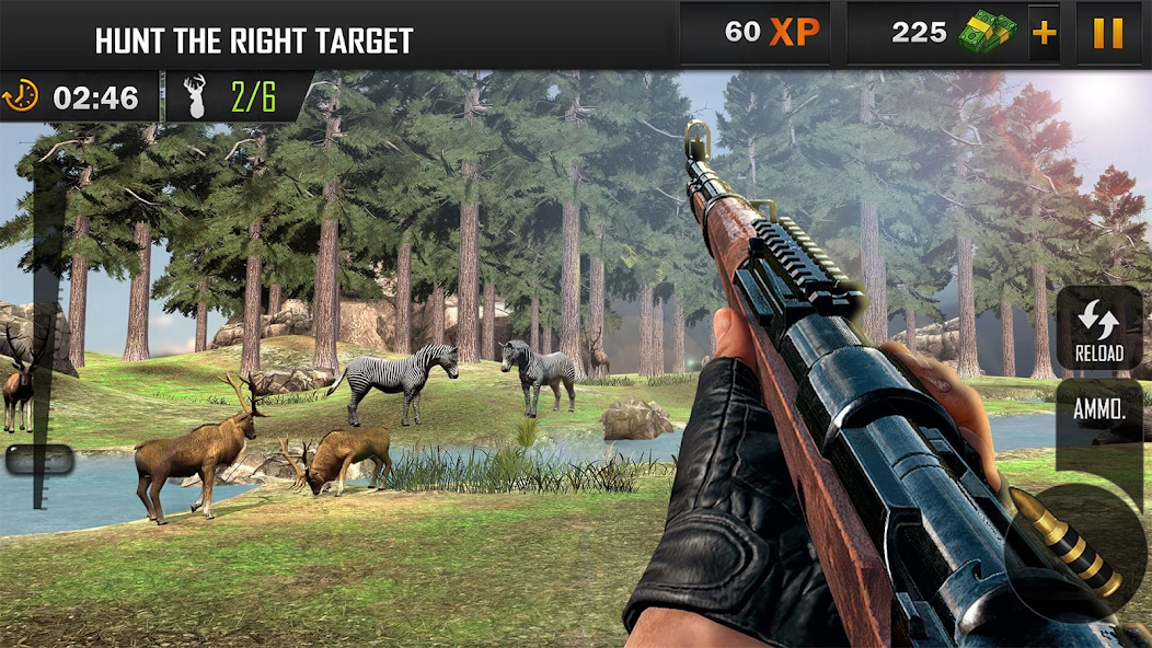 Sniper Shooter Jungle Hunter screenshot 1