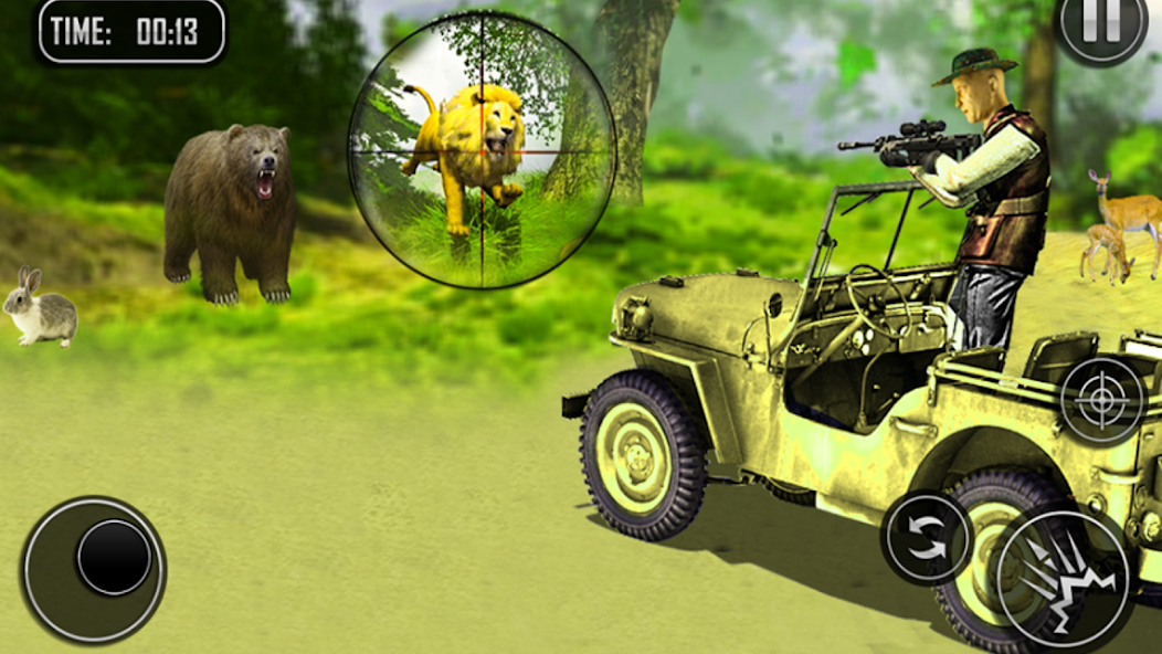 Sniper Shooter Jungle Hunter screenshot 4